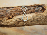 Mothers Day Gift, Infinity stud earrings