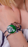 Bracelet, Jade stone, Mens cuff bracelet, adinkra symbol gift, gye nyame, nyame dua, God centered, sacred place jewelry, one of a kind