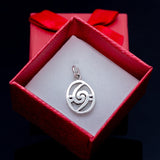 Music earrings, Silver stud earring, handmade, jewelry for rebirth, renewal, art series ,Universal groove, and the beat goes on,
