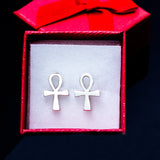 Silver Ankh charm