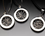 Mothers Day Gift, Handmade necklace, New Orleans jewelry, Designer Chester Allen, Series, Storm within Pendant