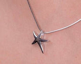 Mothers Day Gift, Marlin or swordfish necklace sterling silver handmade nautical jewelry