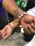 Love theme charm, Adinkra symbol for infinite love, jewelry for relationships, anniversary gift, couples gift ideas, Odo Nnyew Fie Kwan
