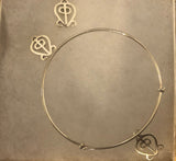 Gift for long distance relationship, Jewelry for eternal love, Adinkra symbol earring and charm,