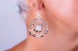 Moonstone drop earrings, stone of New beginnings