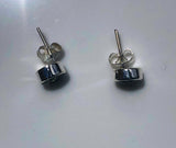 Peridot earrings, August birthday gift, green circle studs. Great posts  for men, children, and women
