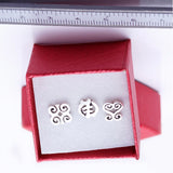 3 pair stud earring set,  Adinkra symbol gift set