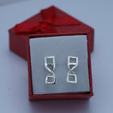 DNA earrings, Double Helix stud earrings, Science inspired handmade jewelry gift