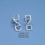 DNA earrings, Double Helix stud earrings, Science inspired handmade jewelry gift
