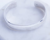 Thick Cuff Bracelet, sterling silver, gift for him, heavy duty, handmade gift for boyfriend, durable ready to ship