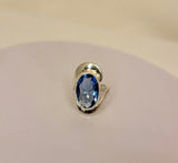 London blue topaz ring