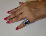 London blue topaz ring