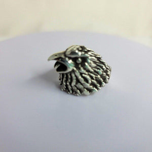 Eagle Head Ring, silver ring size 11, handmade jewelry, gift for him