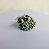 Eagle Head Ring, silver ring size 11, handmade jewelry, gift for him