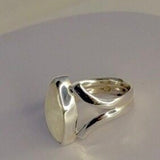 Moonstone ring, gift for new beginnings, sterling silver statement ring, handmade jewelry