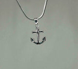 Anchor earrings, sterling silver, mariners anchor studs, Naval gift, Symbol for security, Mariners Cross stud, graduation gift