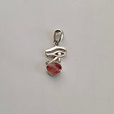 Necklace of Energy and Love, amulet of protection, Symbol renewal, good health, prosperity, Eye of Horus, Pink, rose , lunar, Gift for her