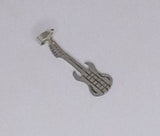 Guitar necklace, music jewelry gift, sterling silver pendant