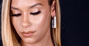 Geometric silver earrings, modern rectangular hoops, matte finished lever back hoop, gift for her